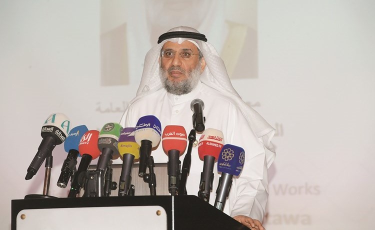 م.عبدالرحمن المطوع في مقدمة الحضور﻿