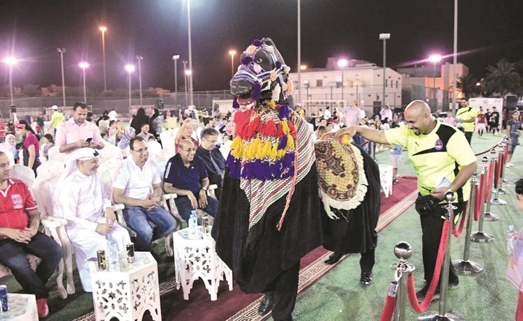 عروض فنية في النهائي ﻿