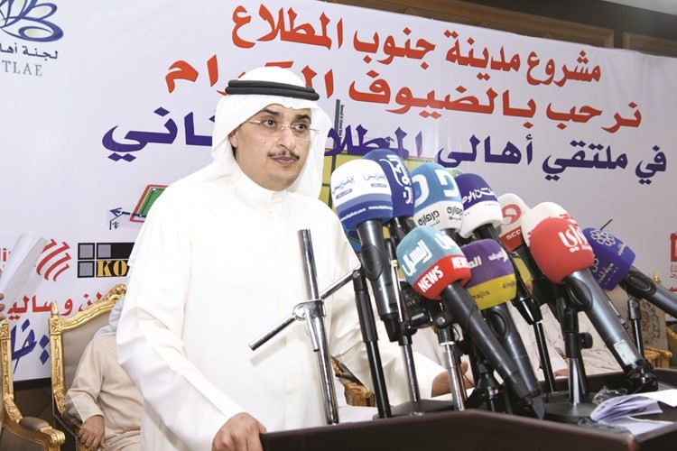 م. احمد المنفوحي متحدثا﻿