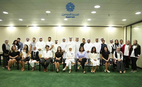 المتدربون في صورة جماعية ﻿