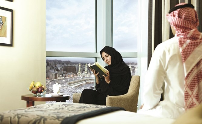 اطلالة على المسجد الحرام﻿