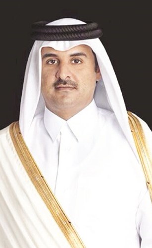 صاحب السمو الشيخ تميم بن حمد بن خليفة آل ثاني﻿