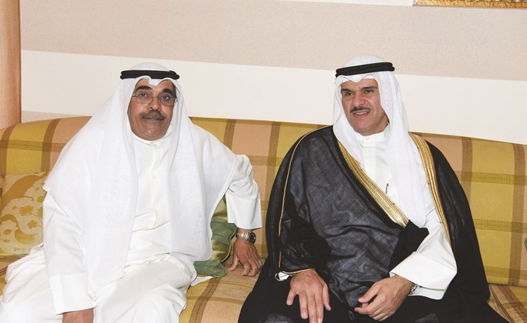 الشيخ سلمان الحمود والشيخ فيصل المالك﻿