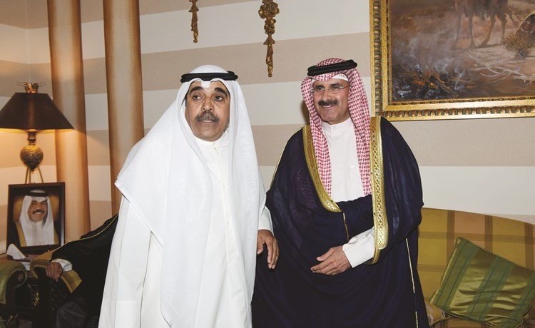الشيخ مبارك الدعيج والشيخ فيصل المالك﻿