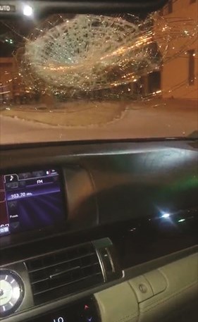 زجاج مركبة صاحب المقطع مهشما﻿