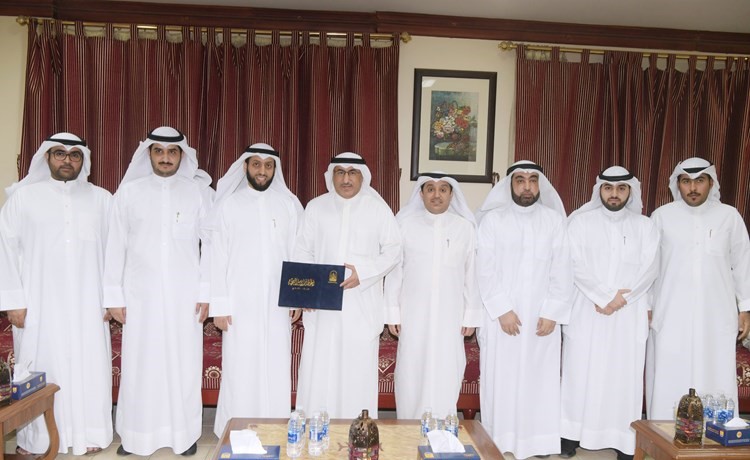 د.محمد الفارس ومطيع العجمي وعدد من القيادات التربوية﻿