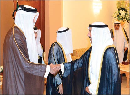 الأمير بحث مع تميم بن حمد دعم العمل الخليجي المشترك