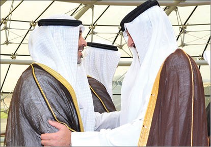 الأمير بحث مع تميم بن حمد دعم العمل الخليجي المشترك