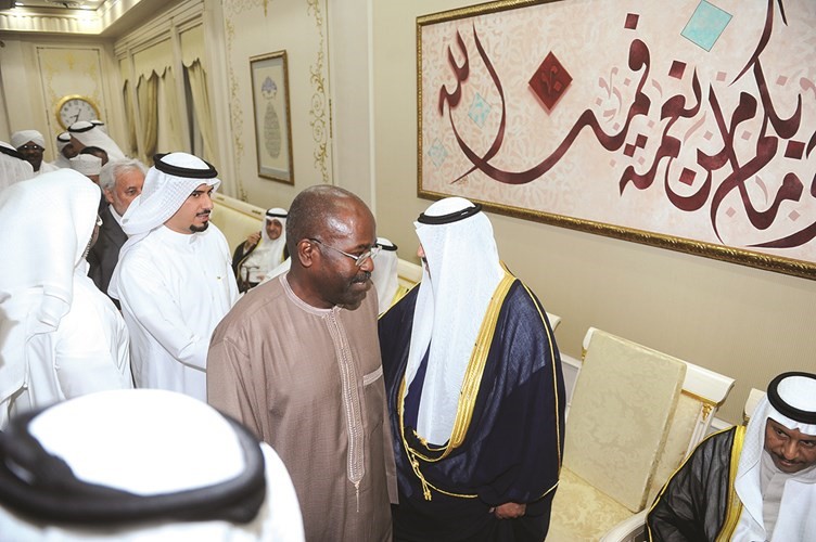 السفير عبدالأحد امباكي مهنئا﻿