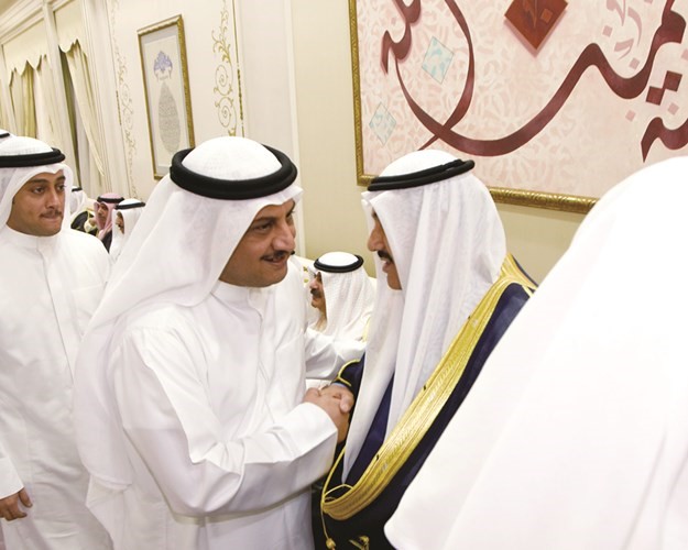 لؤي وطلال الخرافي يباركان﻿
