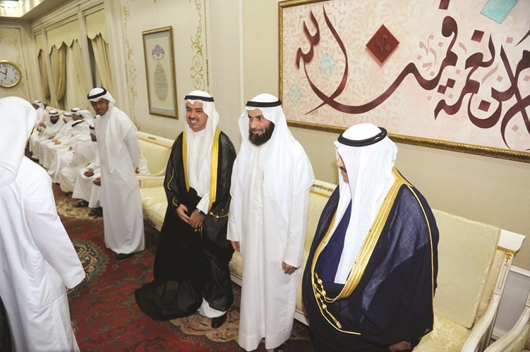 علي الراشد ونايف العجمي يباركان﻿