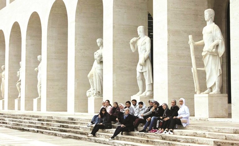 جمعية «العمارة» نظّمت رحلة إلى روما بهدف تعليمي ثقافي
