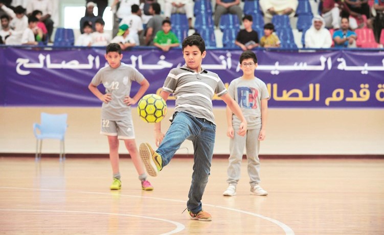 من فقرات جماهير الدورة﻿