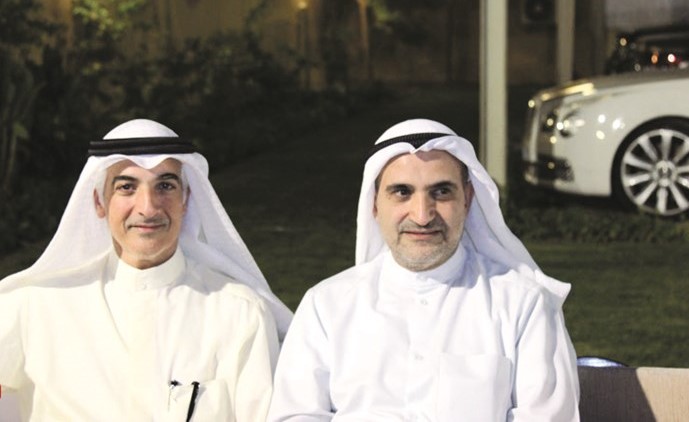 فيصل الجمعة وناصر الرفاعي ﻿