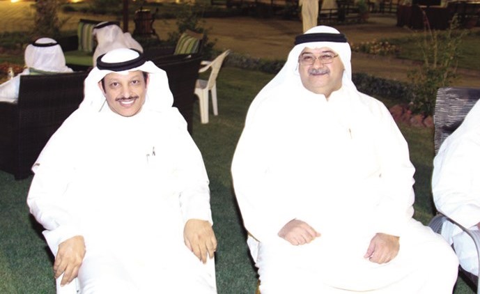 جاسم الخضر وباتل الرشيدي ﻿