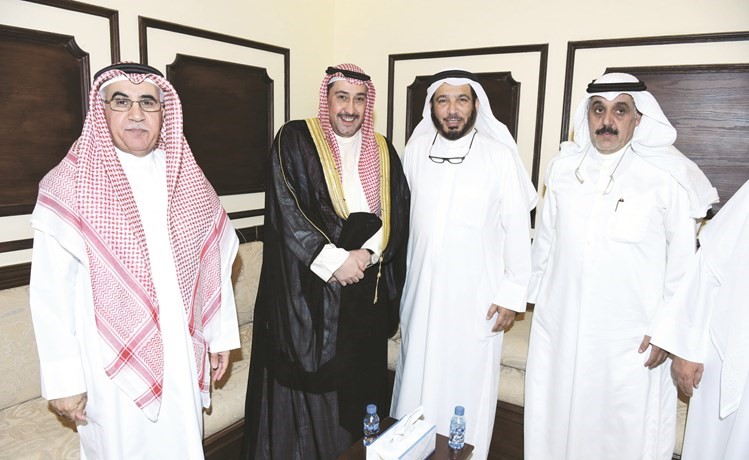 الشيخ فيصل الحمود مباركا ﻿