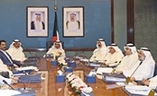  سمو الشيخ جابر المبارك يتراس اجتماع مجلس الوزراء