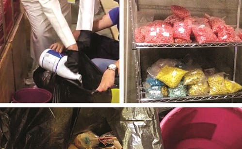 إتلاف 99 كيساً من الحلويات بالأحمدي