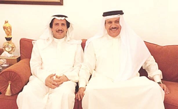 السفير الشيخ عزام الصباح ود.عبداللطيف الزياني﻿