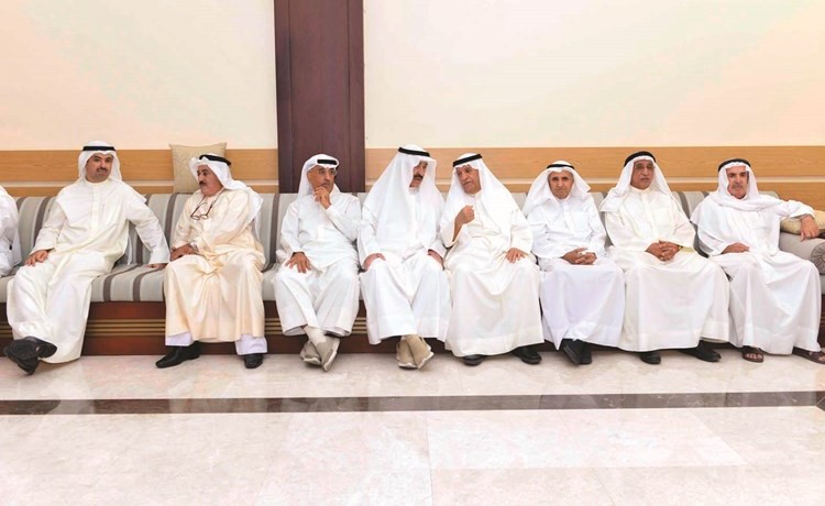علي الراشد مع أسرة الفضالة﻿