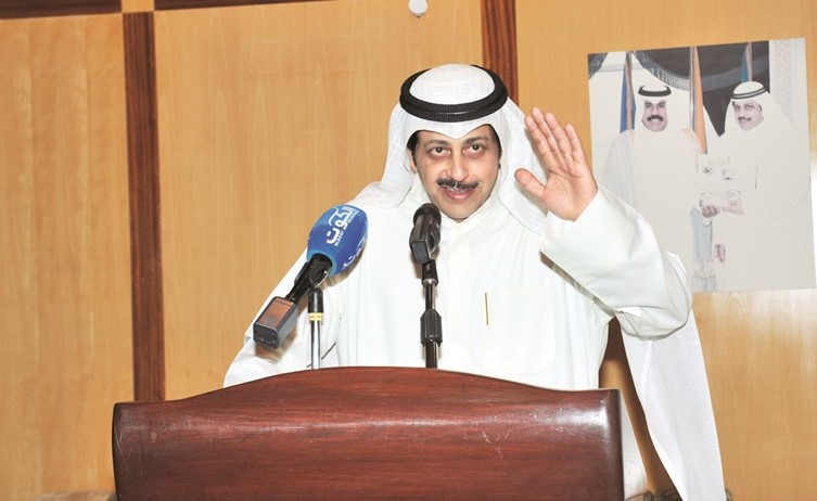 رياض الصانع متحدثا خلال الغبقة﻿