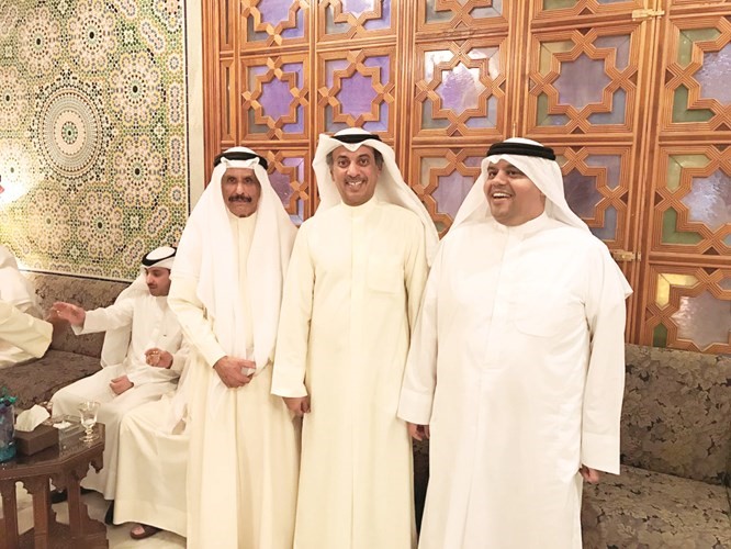 مهلهل الخالد وفهد المعجل يباركان﻿