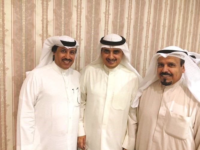 تهنئة من الزميل بداح العنزي ونصار اللامي﻿