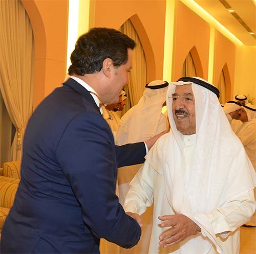 صاحب السمو يقيم مأدبة إفطار على شرف أعضاء السلطتين التشريعية والتنفيذية