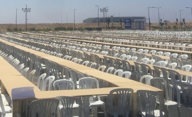 أكبر طاولة إفطار بالعالم.. لبنان يستعد لدخول موسوعة غينيس بمائدة "رمضان بالقلب"