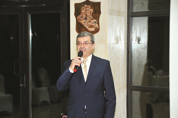 ومتحدثا خلال حفل الإفطار﻿