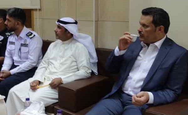 الحربي تفقد مركز اسعاف مبارك الكبير وافطر مع منتسبيه