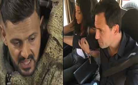 بالفيديو.. بعد المقلب.. ظافر العابدين يضرب ويخنق رامز جلال وفريق العمل ينقذه!