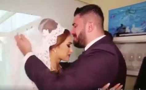 بالفيديو.. شاب تتزوج شقيقته يُشعل الانترنت بما فعله في حفل زفافها