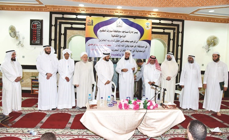 الشيخ أحمد الصالح وعصام العبيد وجاسم المطوع ومصطفى أبو حسين ووليد الشعيب والشيخ محمد سرانك وخالد الشميس ود.جمال الزنكي﻿