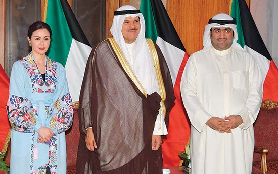 خالد الروضان والشيخ سلمان الحمود والشيخة الزين الصباح	(قاسم باشا) ﻿