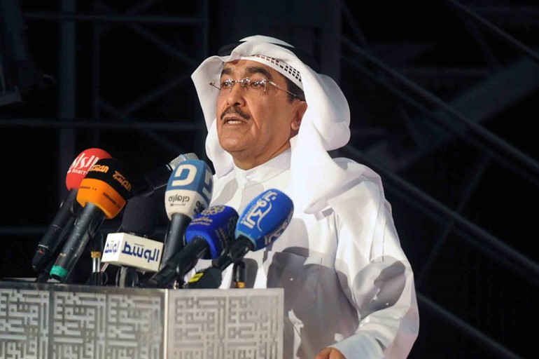 أمين سر جمعية الصحافيين الزميل عدنان الراشد خلال اللقاء المفتوح