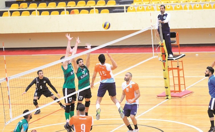 من مواجهة سابقة بين العربي وكاظمة ﻿