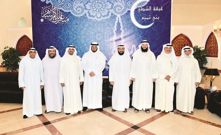 د.علي العمير يهنئ الشطي بالشهر الفضيل﻿