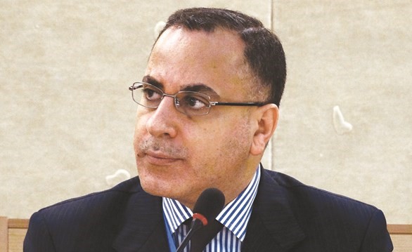 مندوب الكويت الدائم لدى الامم المتحدة والمنظمات الدولية الاخرى في جنيف السفير جمال الغنيم﻿