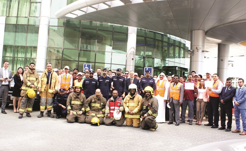 تدريب عملي على إخلاء «كوستا ديل سول»