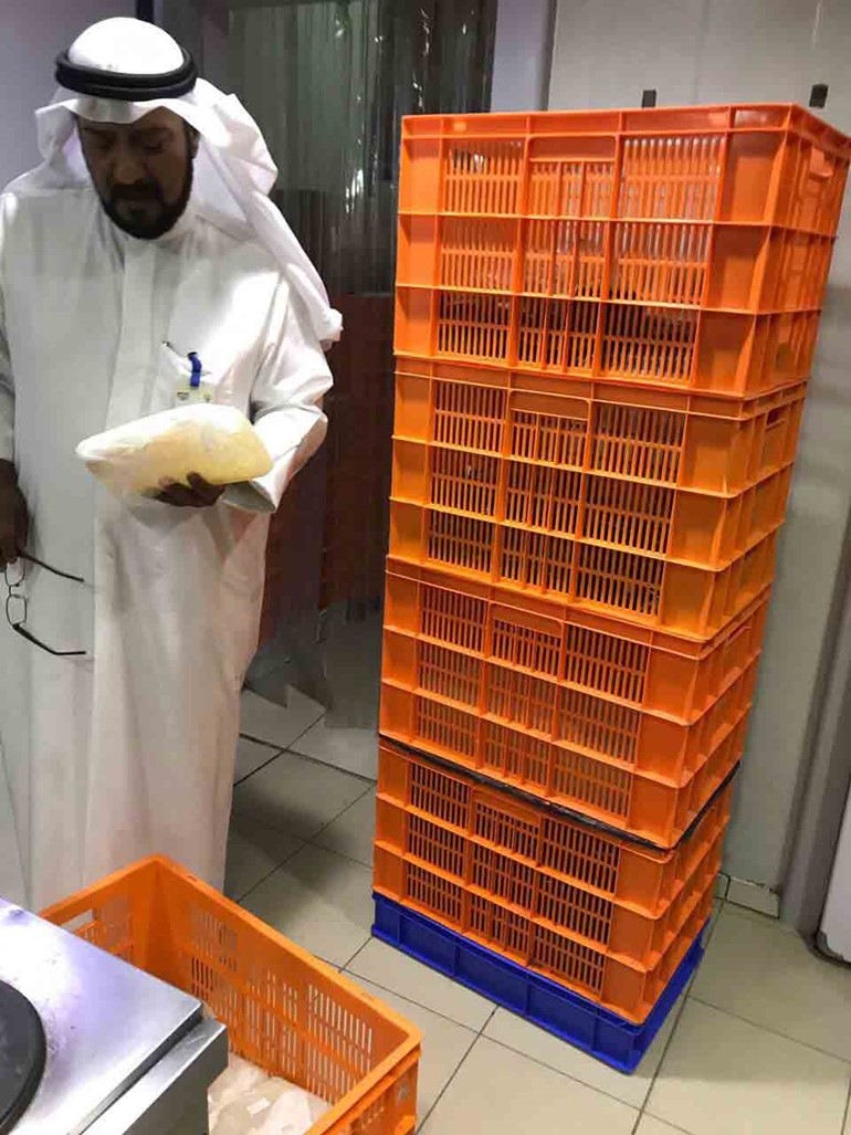 غلق 3 محلات وإتلاف 236 كيلوغراماً مواد غذائية في "حولي"