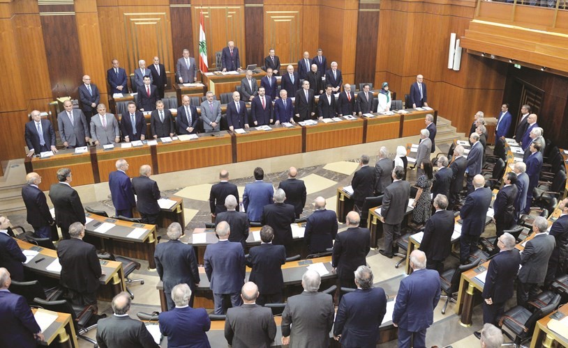 الجلسة العامة برئاسة رئيس مجلس النواب نبيه بري لمناقشة واقرار مشروع قانون الانتخابات	(محمود الطويل )﻿
