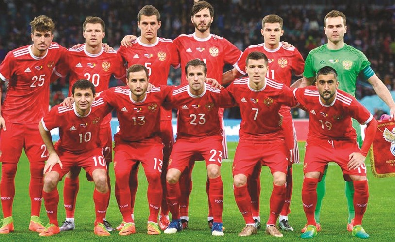 المنتخب الروسي﻿