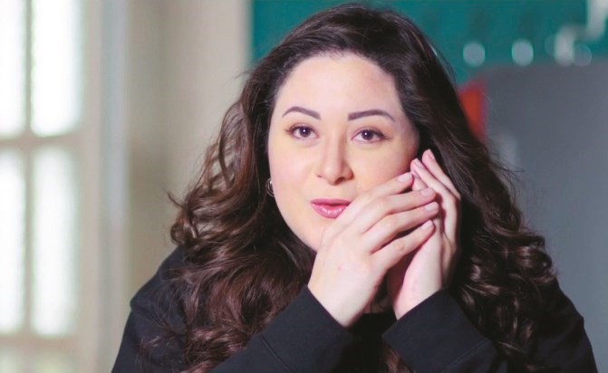 مي نور الشريف في مسلسل اللهم إني صائم﻿