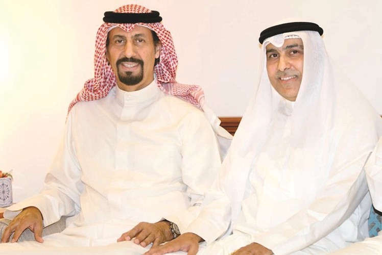 عادل الغريب مع الشيخ علي الخالد﻿