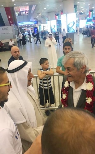 وكيل وزارة التخطيط السابق عبدالهادي العوضي باستقبال العوضي﻿