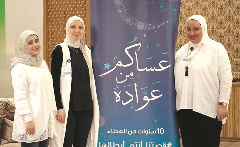 جانب من زيارة الأيتام﻿