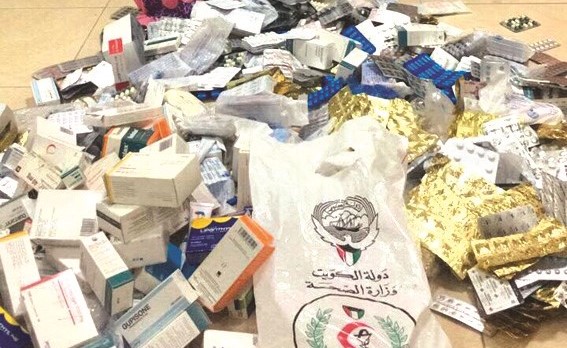 كمية كبيرة من أدوية وزارة الصحة المسروقة ﻿