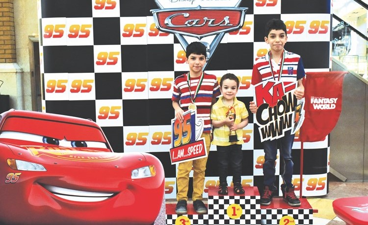 «فانتسي وورلد» تخلق ذكريات لا تنسى للأطفال في العرض الحصري لفيلم ديزني Cars 3