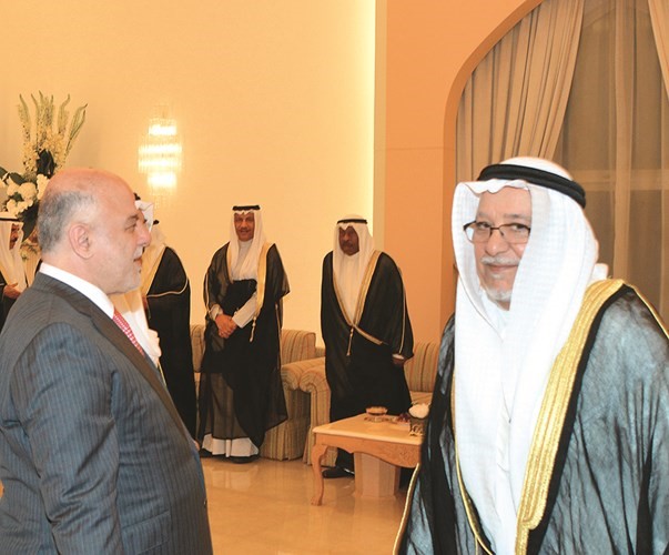 الشيخ علي الجراح مرحبا بالعبادي﻿